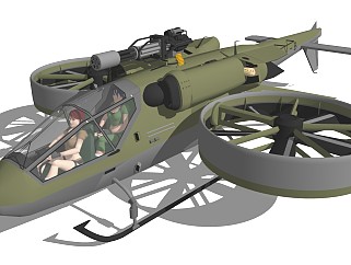 超精细直升机模型 Helicopter (13)